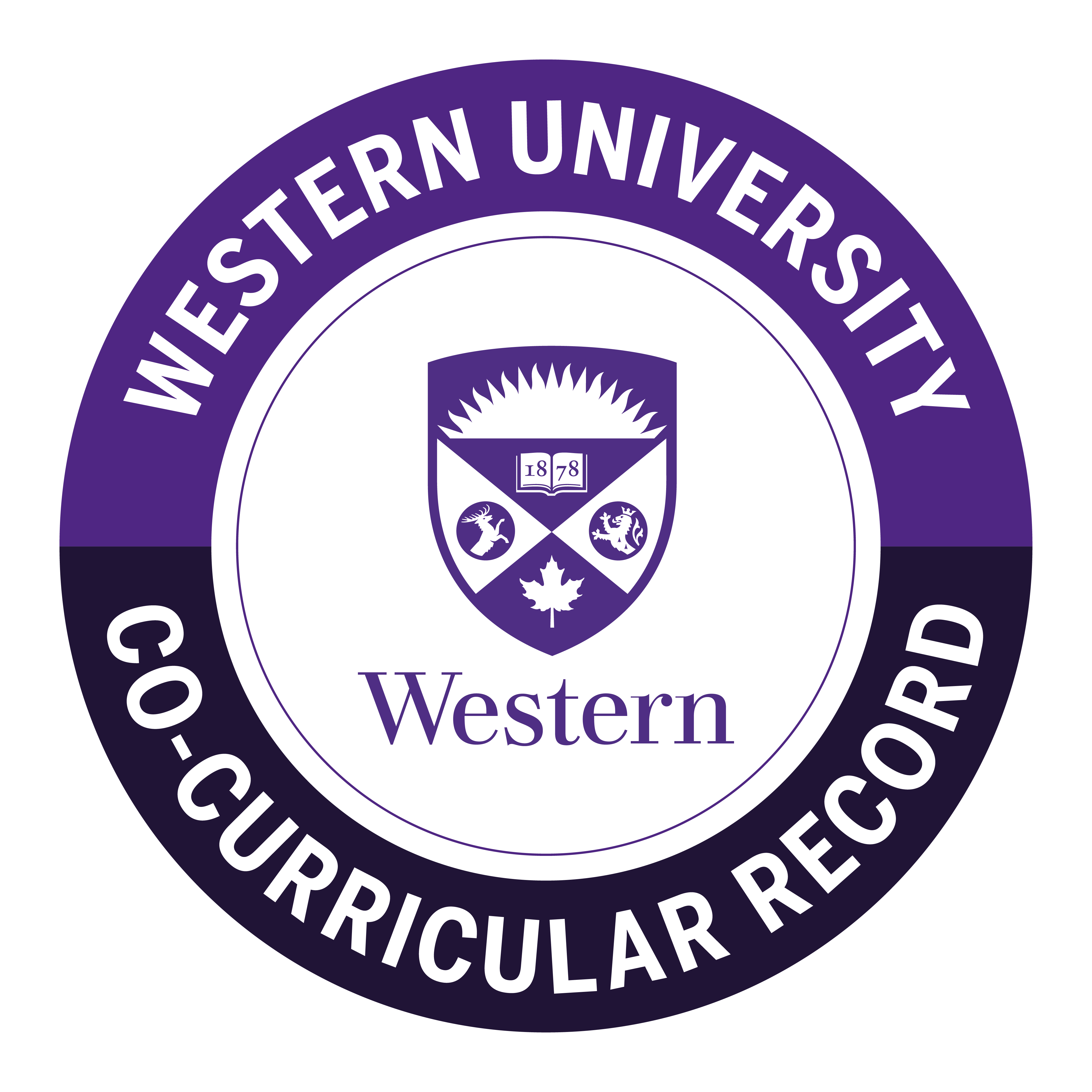 Graphic representing Western's Co-Curricular Record